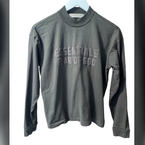 ESSENTIALS Fear of God Long Sleeve T Shirt Youth size 8 (M) - Picture 1 of 6